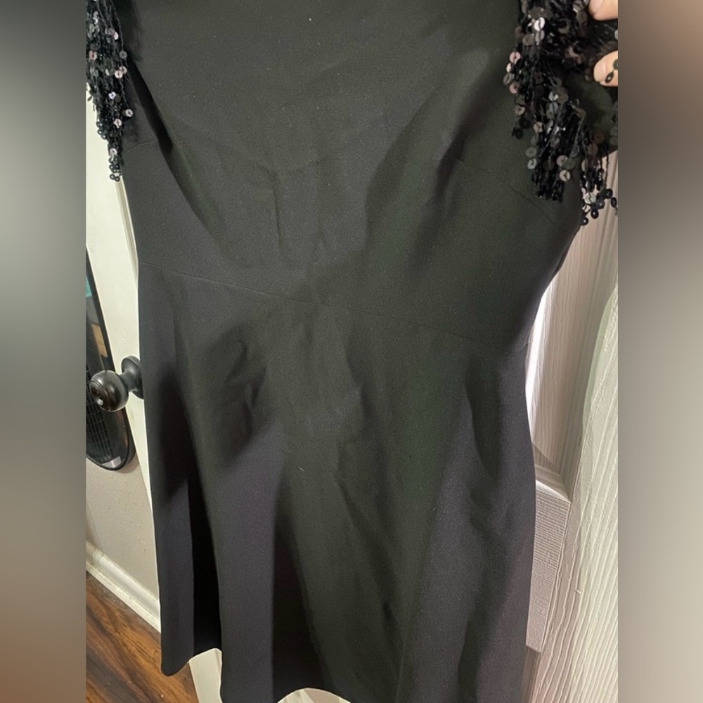 Kate Spade Women’s 10 Black Sequin Dress - Picture 5 of 11